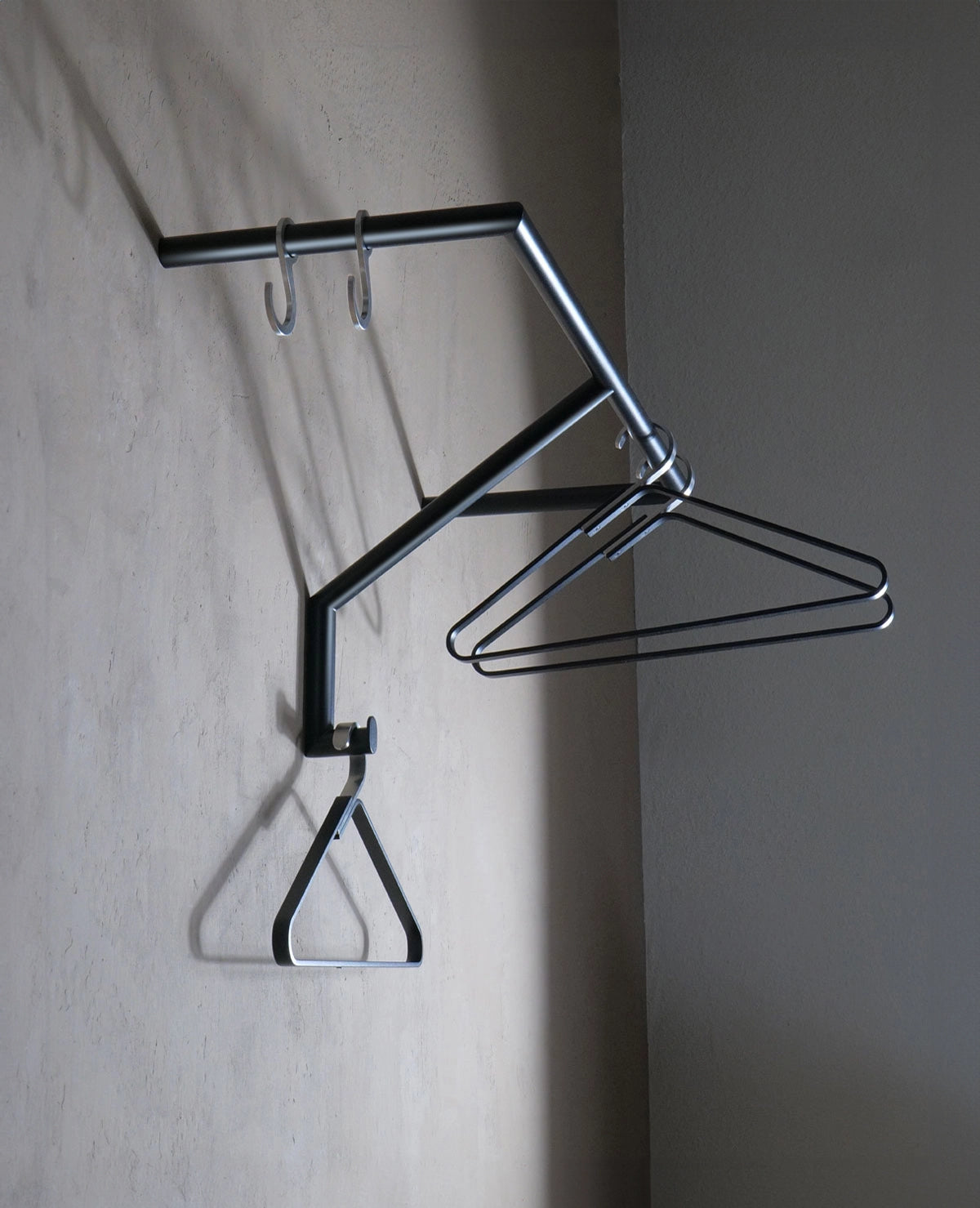 Garderoben-Set RAIL+HANGER+UNIQUE