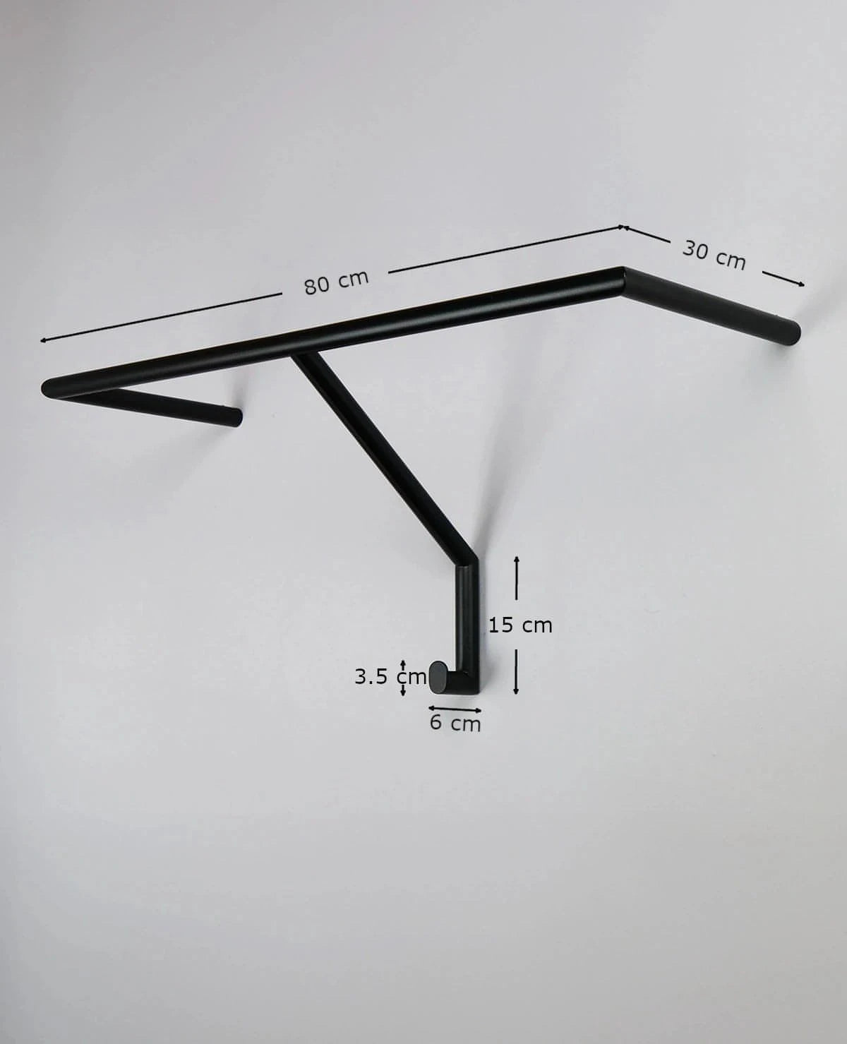 Garderobe Hook Siqual-Design Technisches Detail