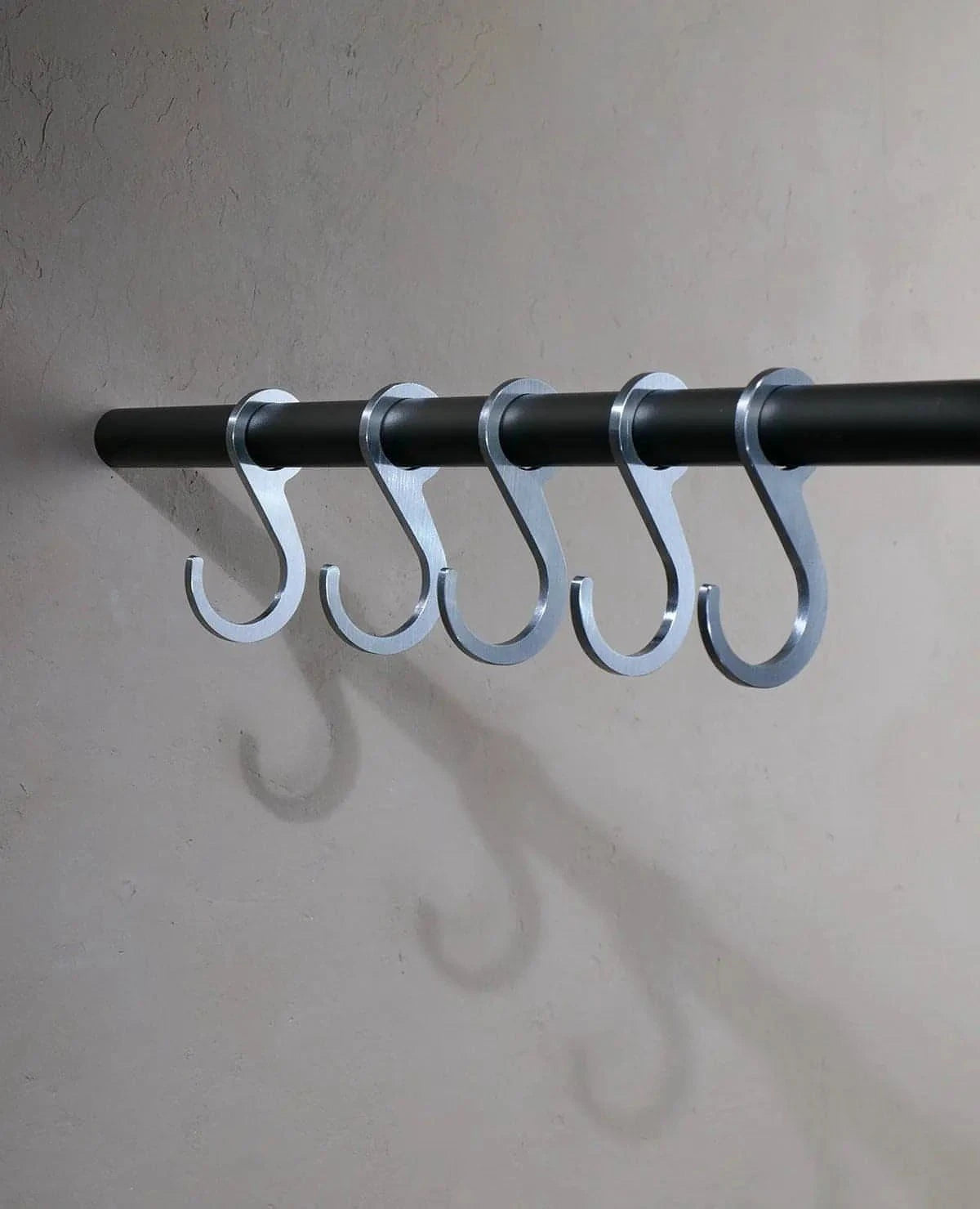 Haken Hanger Siqual-Design Edelstahl Gebürstet