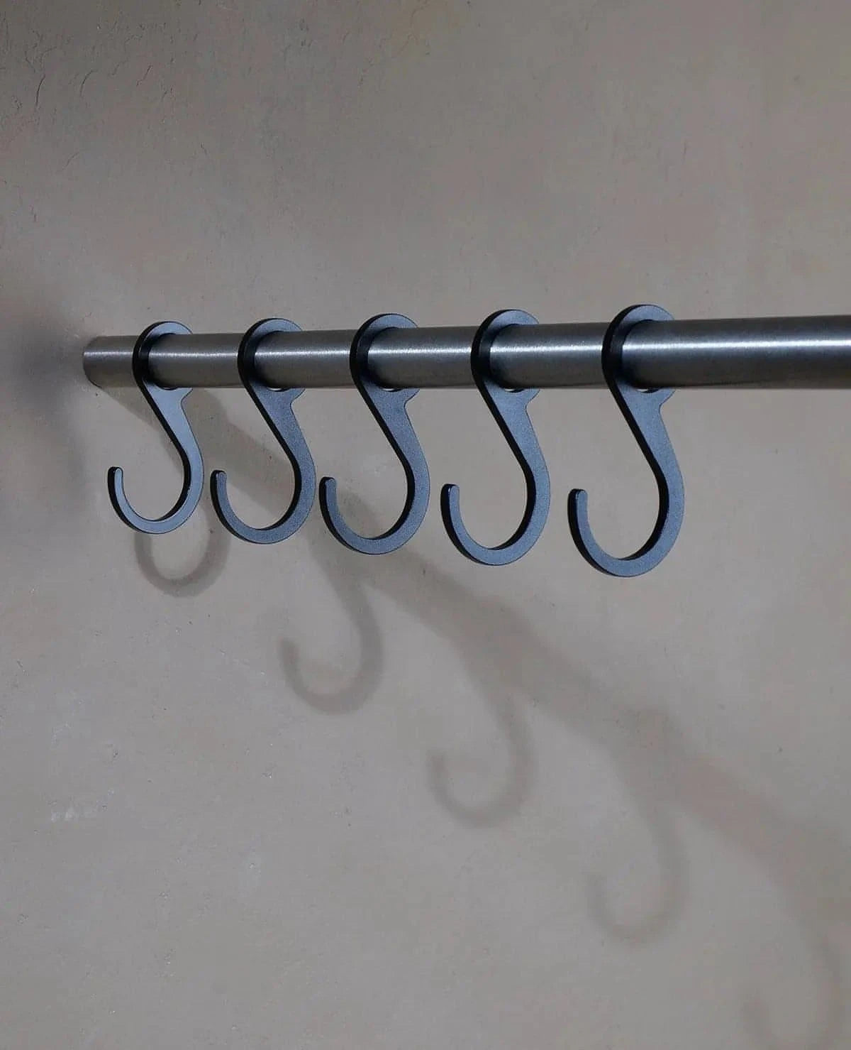 Haken Hanger Siqual-Design mit Schwarze Pulverbeschichtung