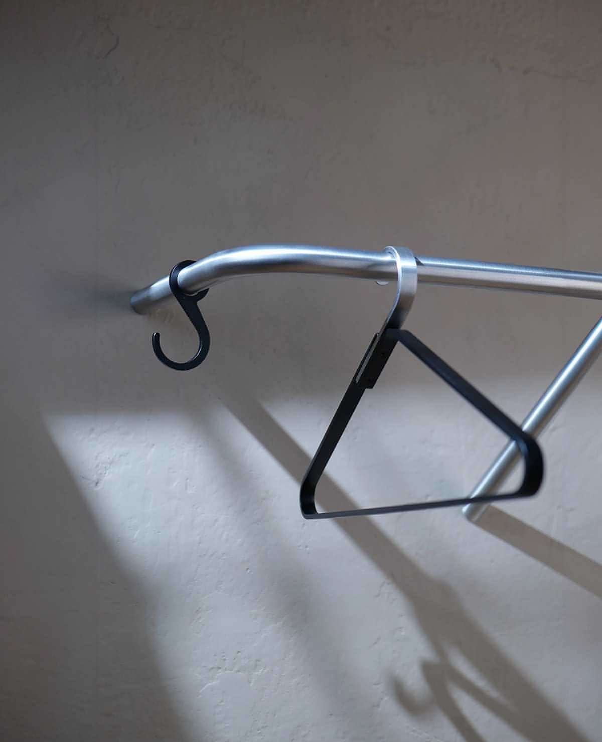 Haken Hanger Siqual-Design Schwarz detail