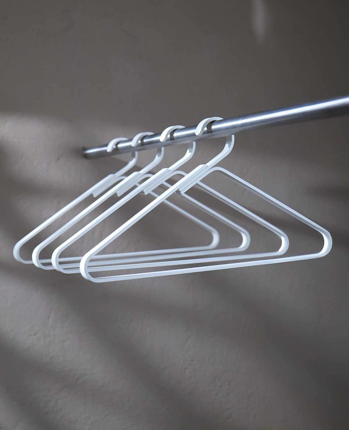 Kleiderbügel Unique Siqual-Design Weiß