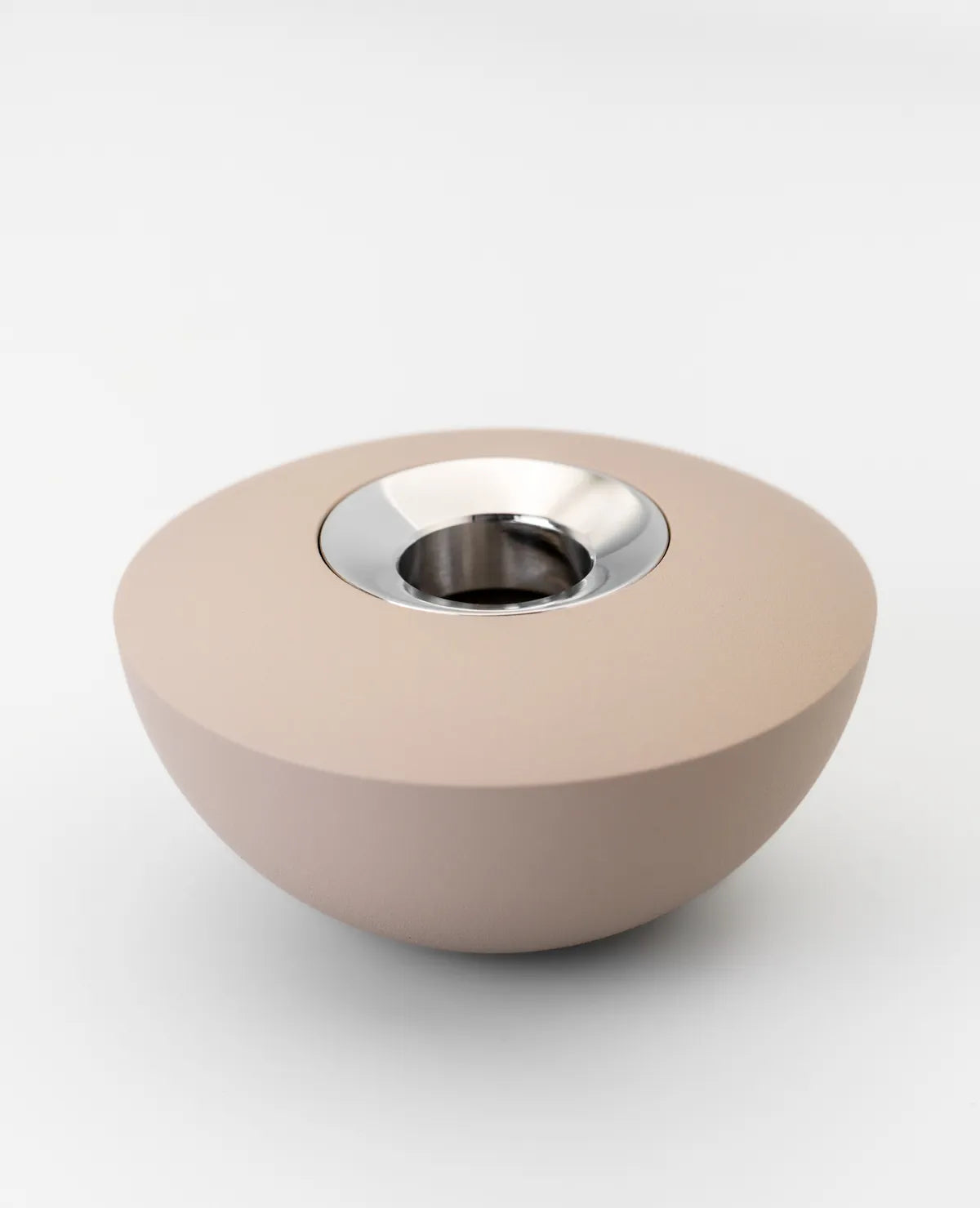 ROCKY – Minimalistischer Kerzenständer aus Aluminium mit Schaukel-Effekt und Doppelfunktion für Teelichter und Stabkerzen
