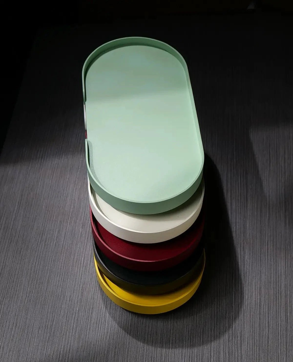 Tablett Butler Siqual-Design Fünf Farben