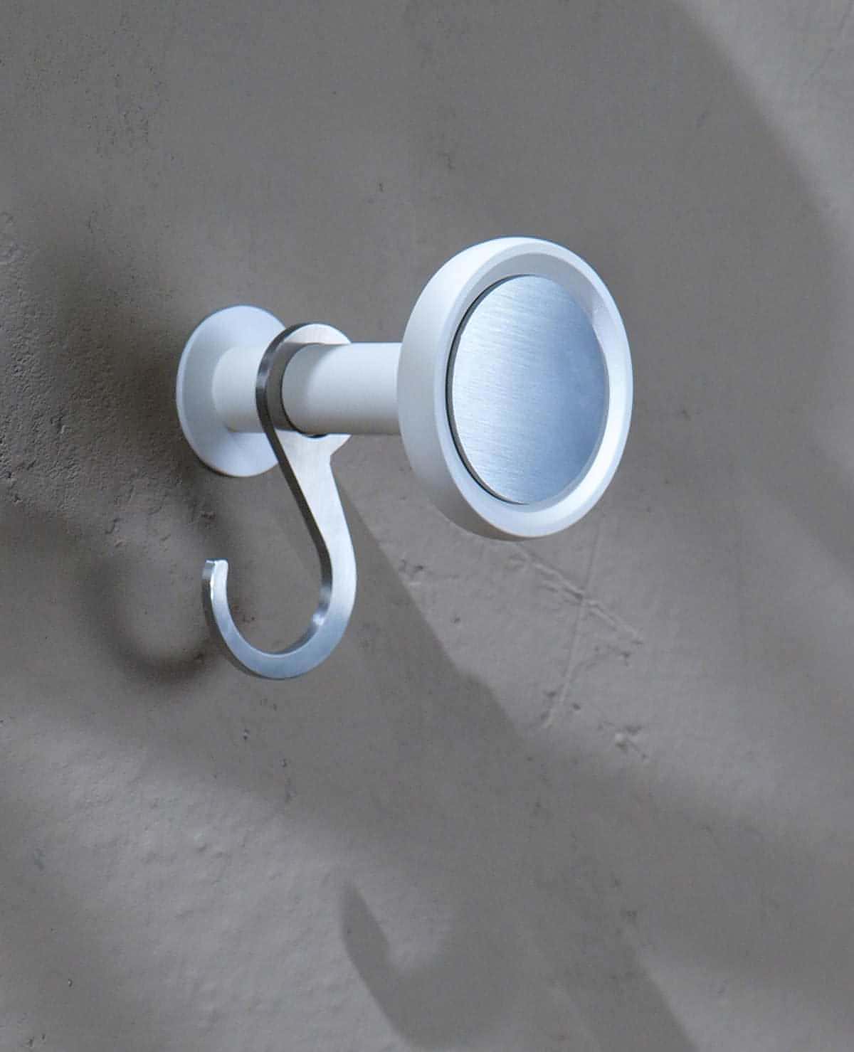 Wandhaken Silvereye Siqual-Design Weiß mit haken