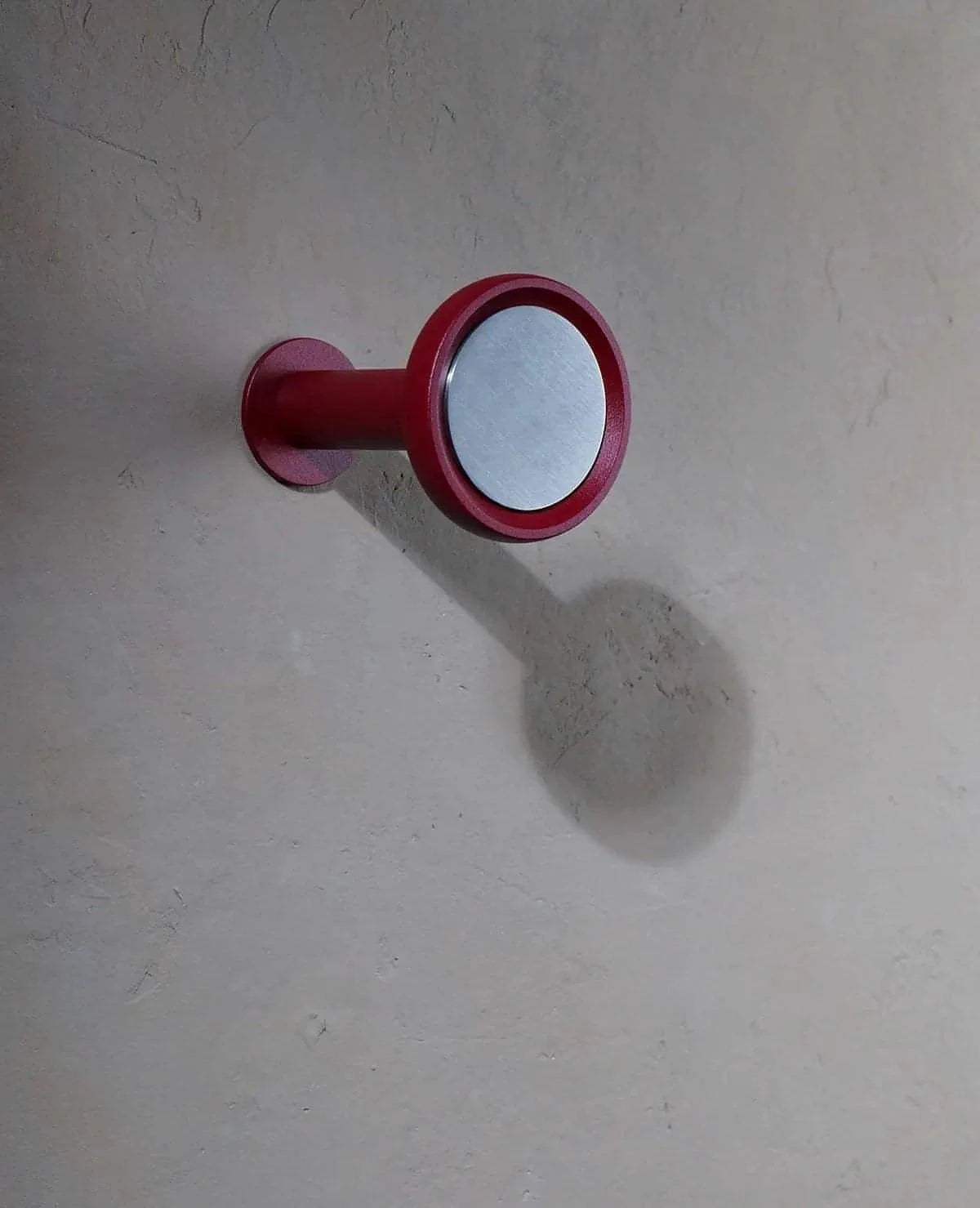 Wandhaken Silvereye Siqual-Design Rot