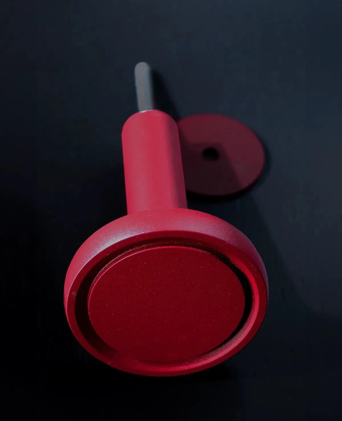 Wandhaken Siqual-Design Rot Detail