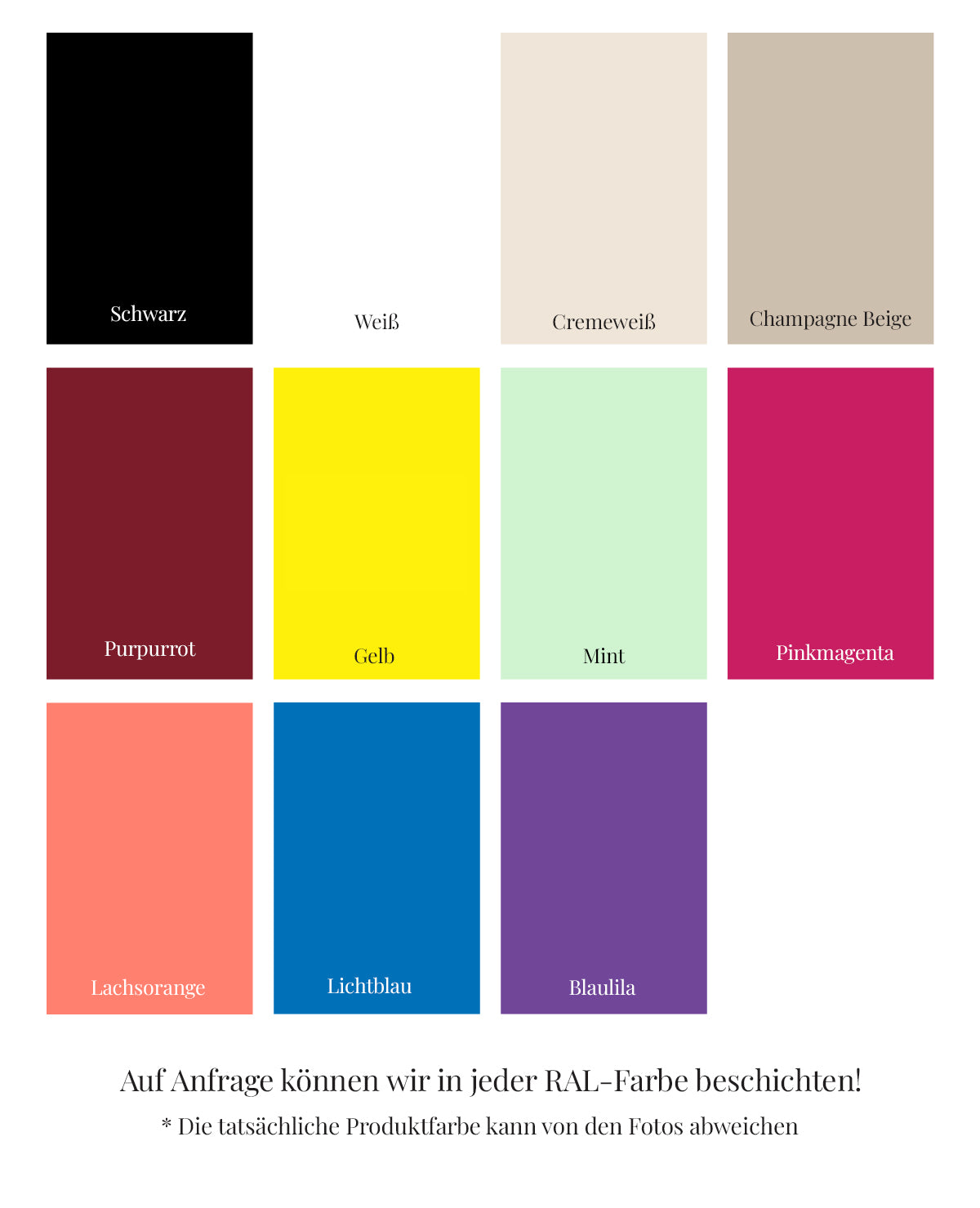 MORTIMER – Kleines Metalltablett mit umlaufendem Rand für Bad, Küche und Flur