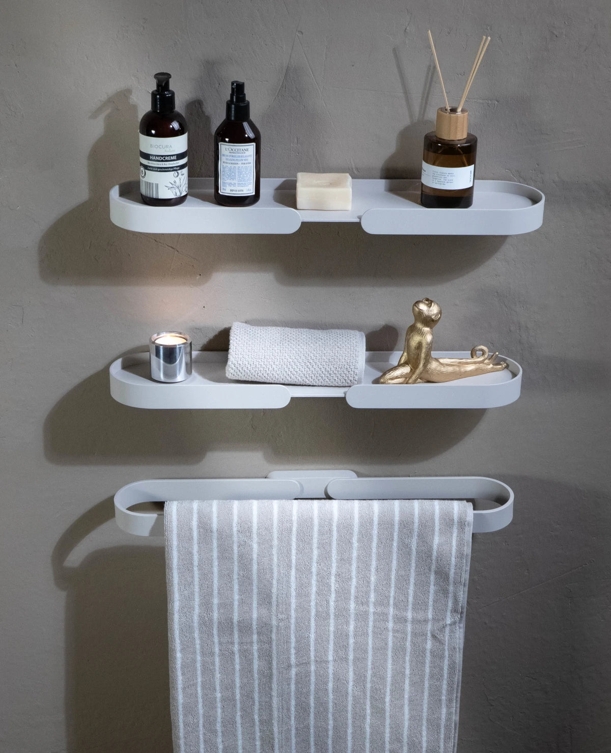 LUMO – minimalistischer Handtuchhalter zur Wandmontage