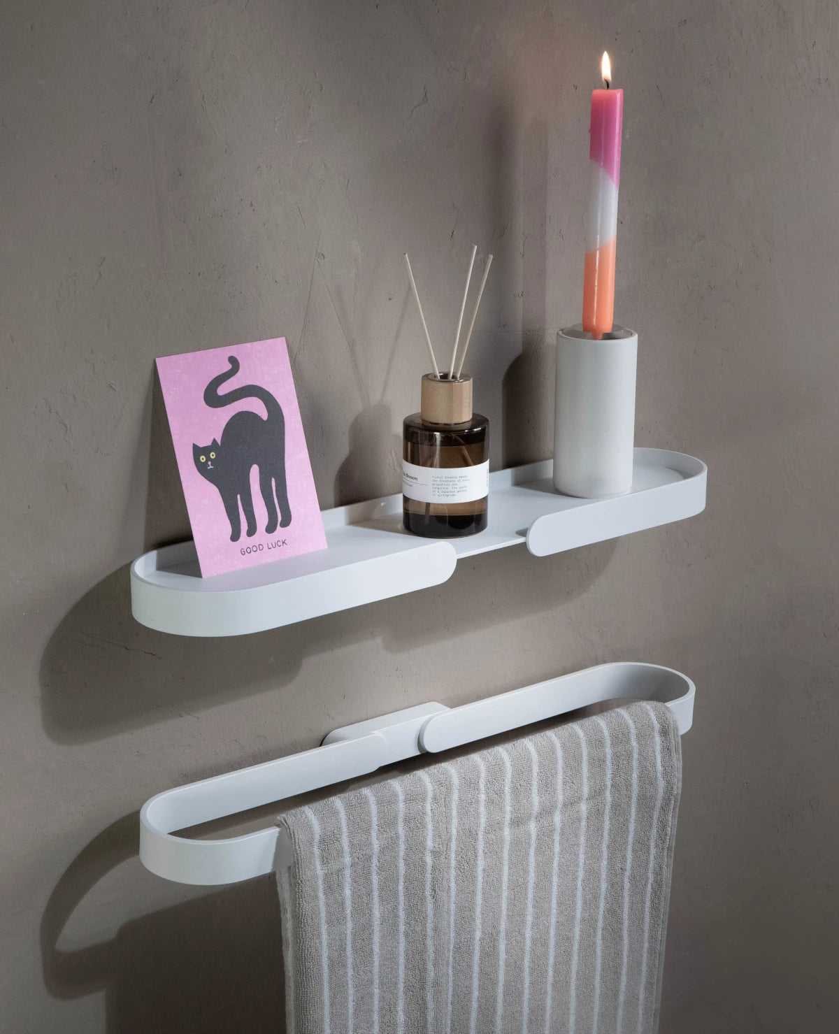 LUMO – minimalistischer Handtuchhalter zur Wandmontage