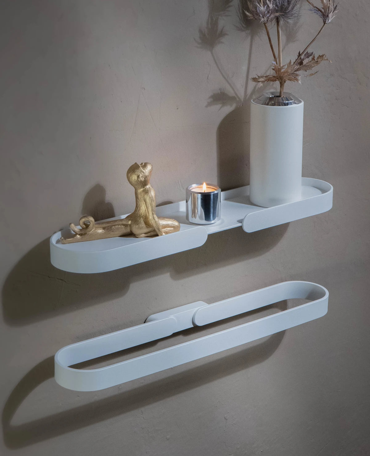 LUMO – minimalistischer Handtuchhalter zur Wandmontage