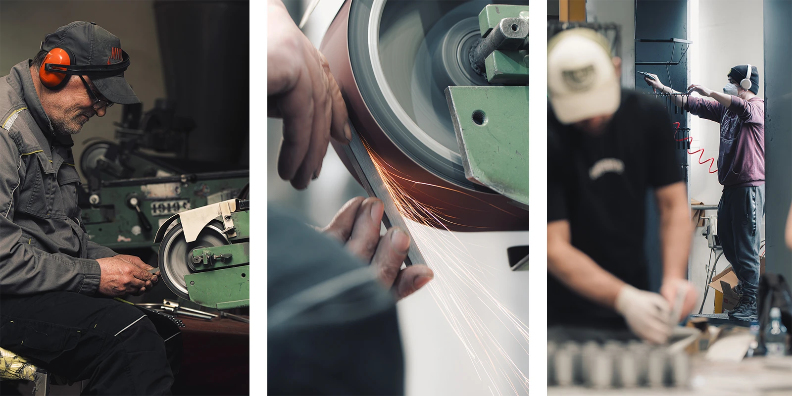 Handarbeit in der Manufaktur – Metallbearbeitung bei Siqual Design