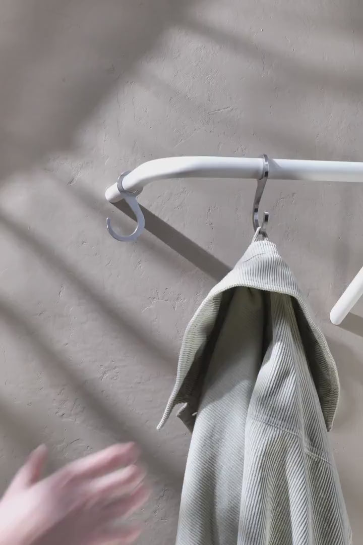 Garderobe Rail mit Haken Siqual-Design
