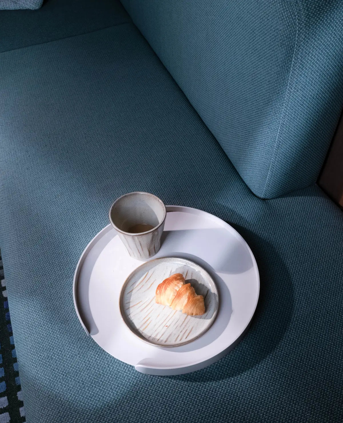 MILO– Kompaktes Serviertablett aus Aluminium, pulverbeschichtet & wetterfest