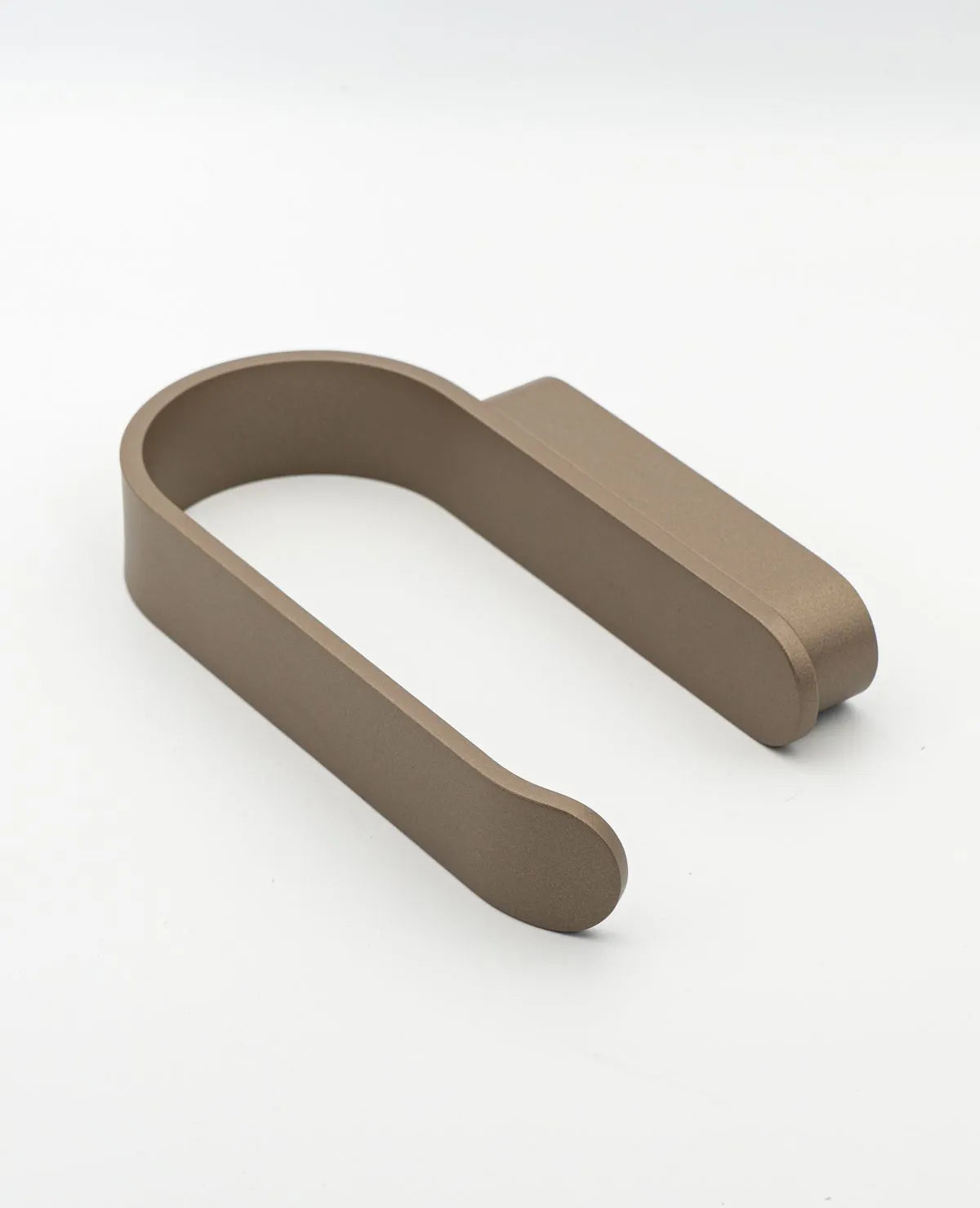 Design Toilettenpapierhalter TAVO in Taupe fuer ein modernes und aufgeraeumtes Badezimmer