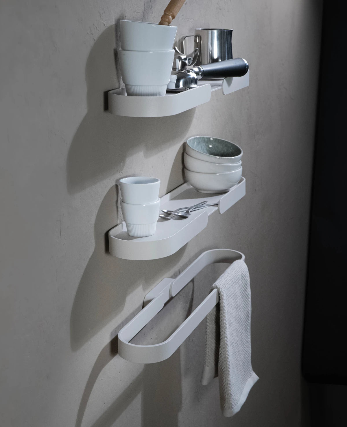 LUMO – minimalistischer Handtuchhalter zur Wandmontage