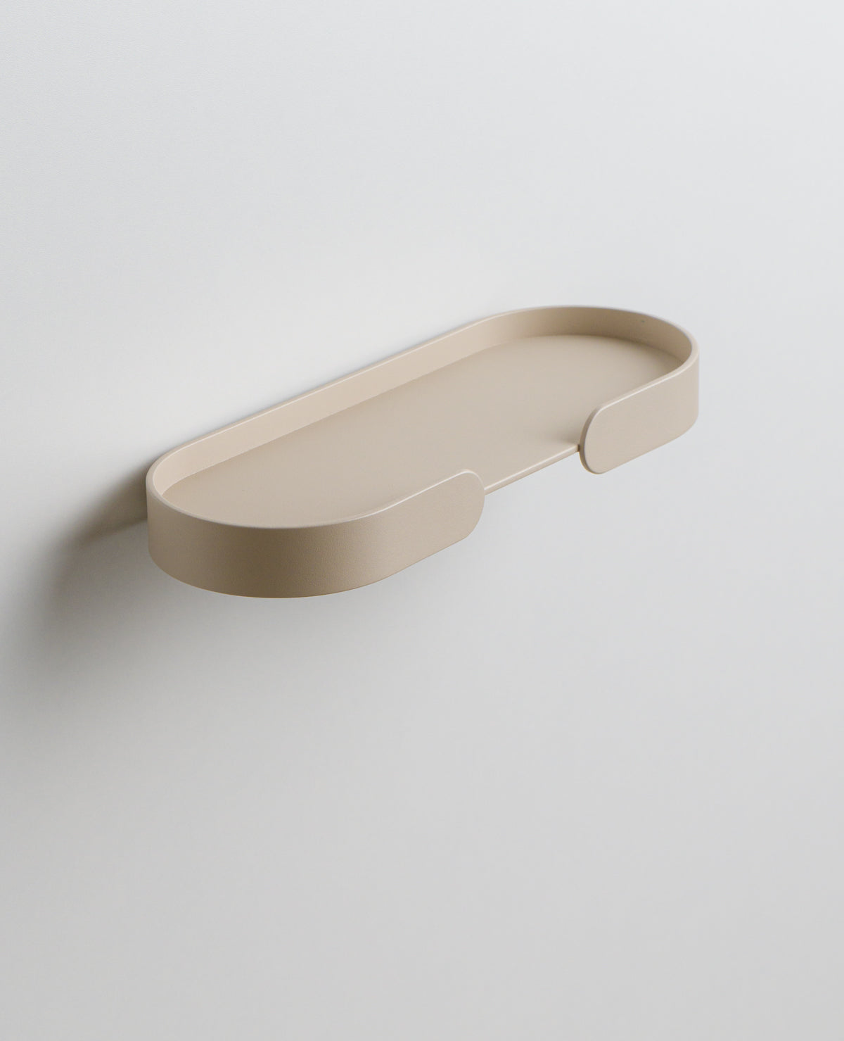 MORTIMER Shelf – Kompaktes Wandregal aus Aluminium mit schwebender Optik